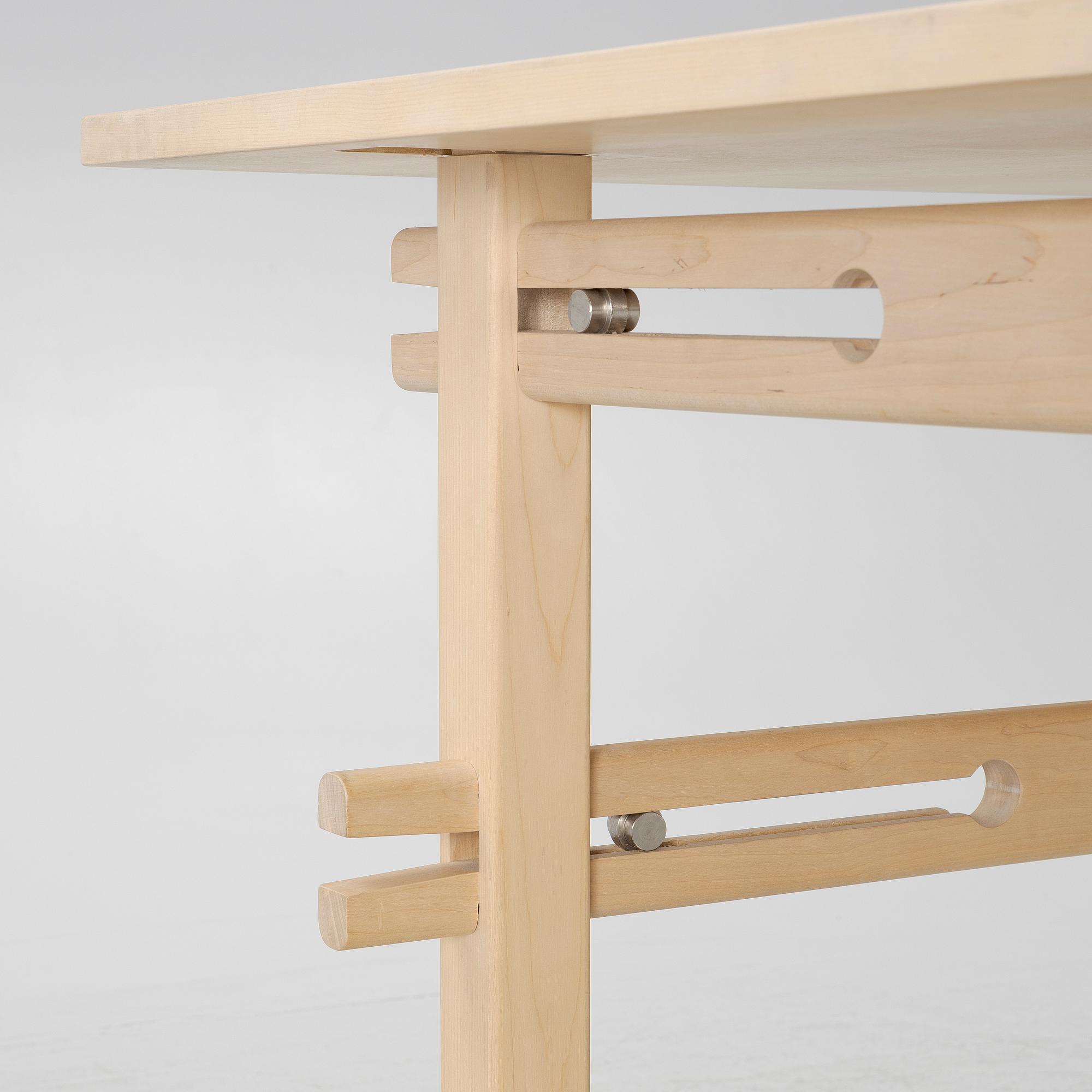 Gustav Persson, dining table, "Spänna", Källemo, contemporary.