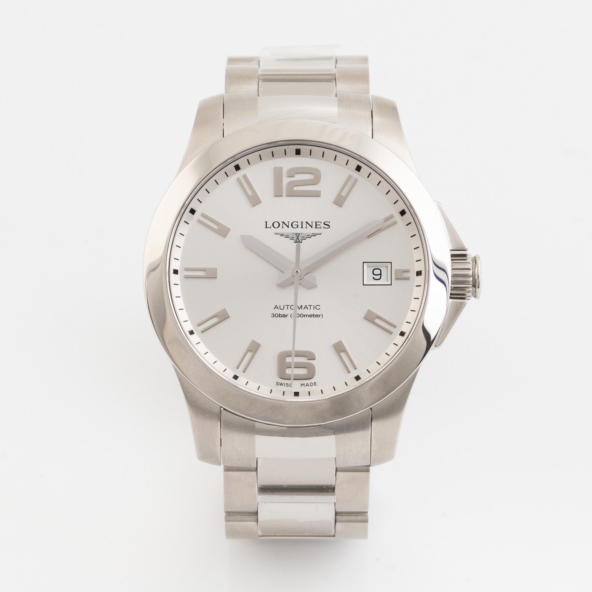 Longines, Conquest, wristwatch, 39 mm.