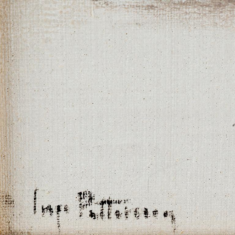 Inge Pettersson, oil on canvas, signed.