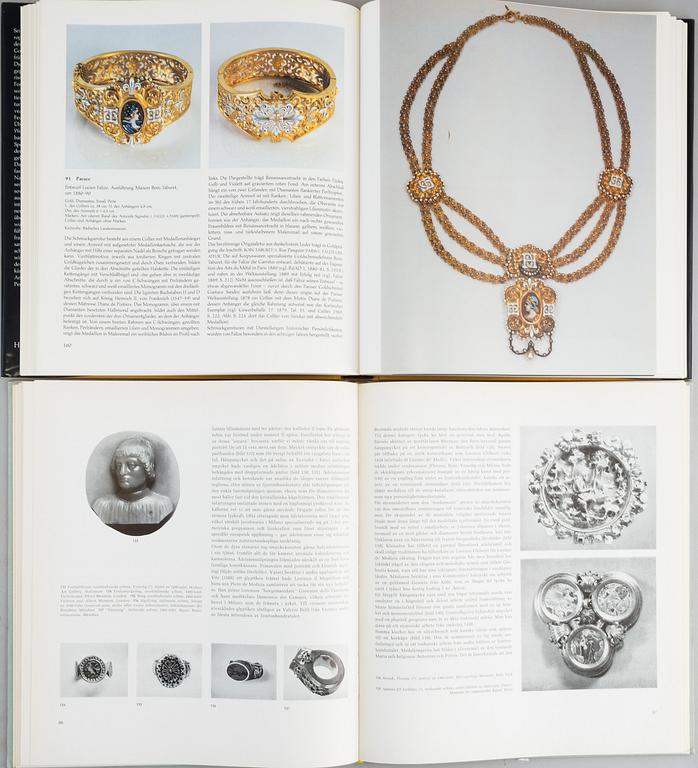 BOOKS, 7 vol. About Jewelry.