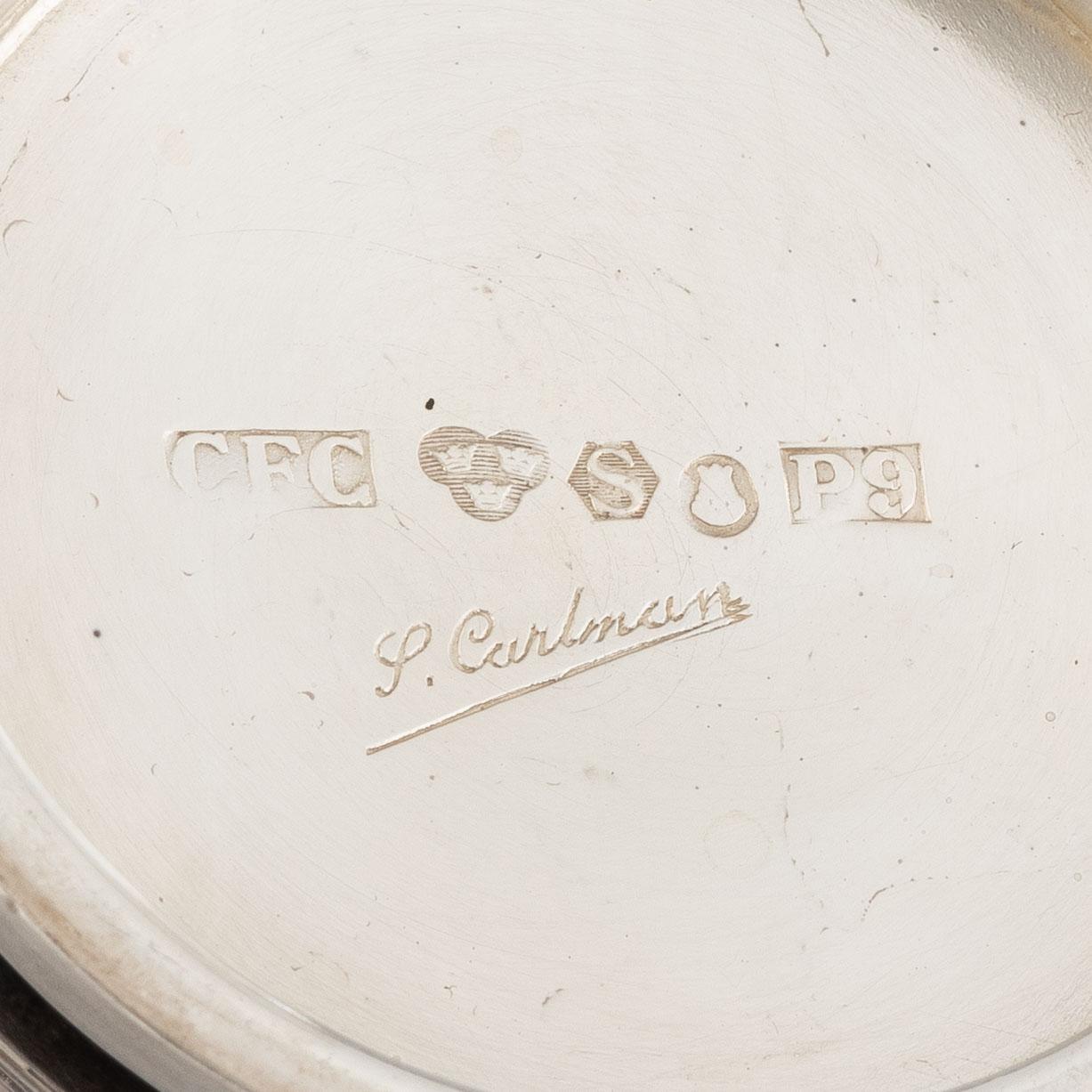 Sven Carlman, a silver beaker, CF Carlman, Stockholm 1965.
