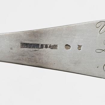 Skedar, 10 st, silver, Sverige, 1769-1828.