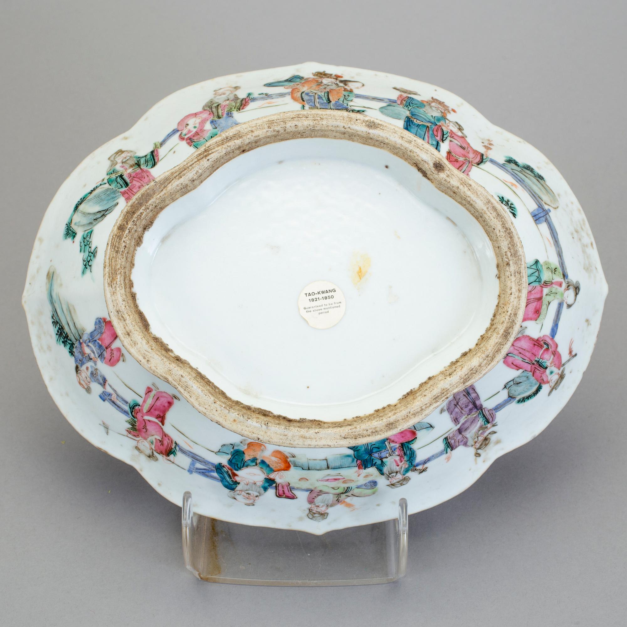 SKÅL, porslin, Kina, 1800-tal.
