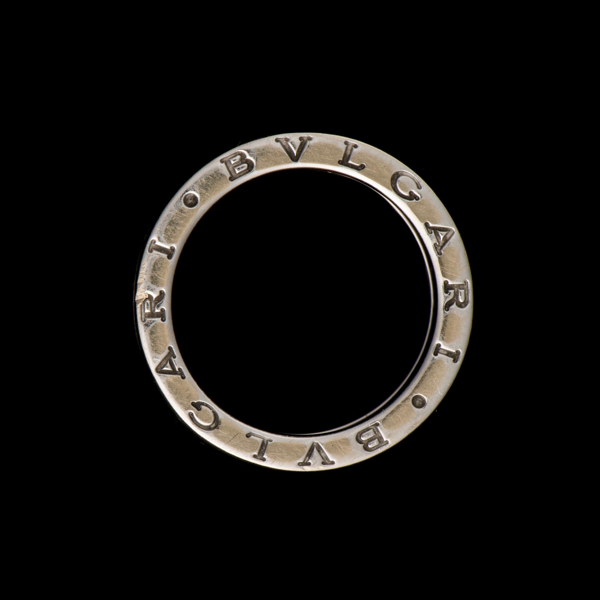 A RING, Bulgari B Zero 1, 18K white gold. Weight 10.4 g.