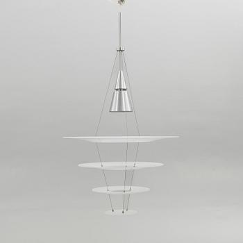 Shoichi Uchiyama, pendant lamp, "Enigma", Louis Poulsen, Denmark, late 20th century.