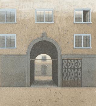 Elina Luukanen, etching, 2 pcs, signed and dated -98 and -00, numbered 24/60 and II/XXV.