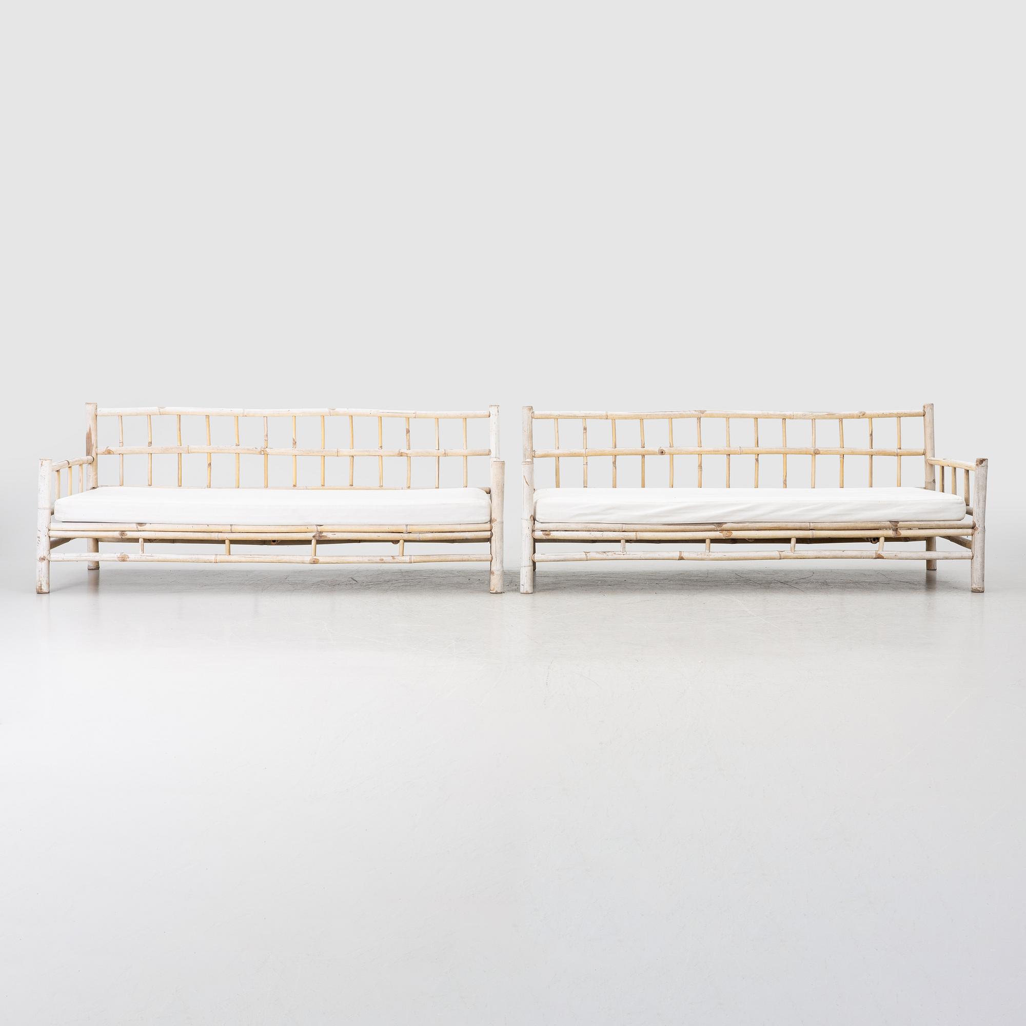 Tine K, sofas, a pair, contemporary.