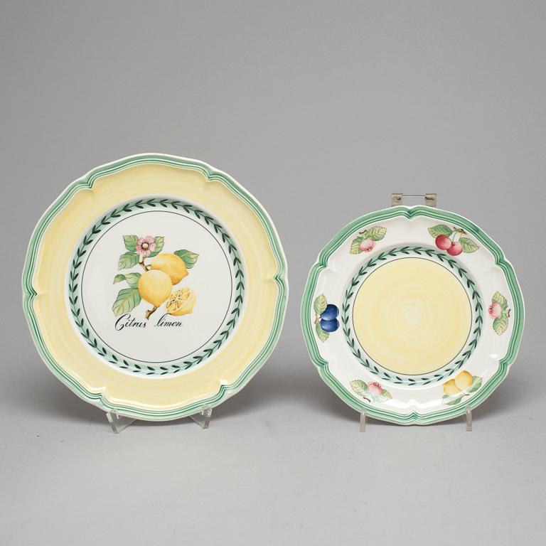 MATSERVIS, 56 delar, porslin, "French Garden", Villeroy & Boch.