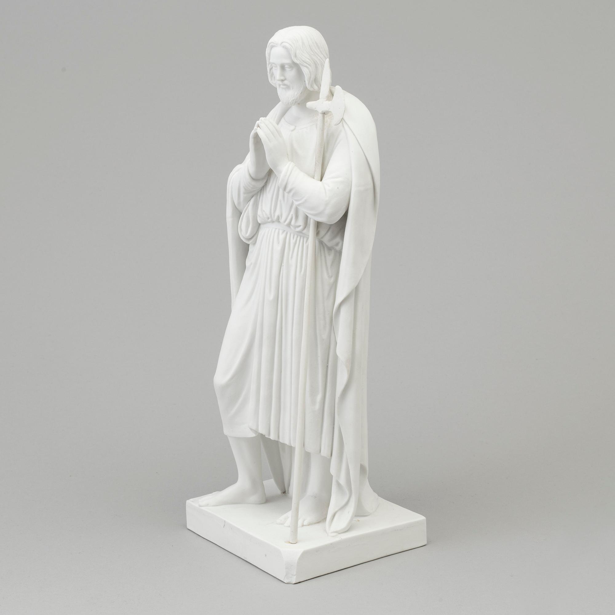 BERTEL THORVALDSEN, efter. "Aposteln Judas Taddeus". Kungl. Dansk, 1800-tal.