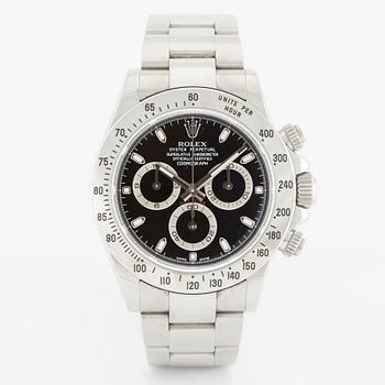Rolex, Cosmograph, Daytona, wristwatch, chronograph, 40 mm.
