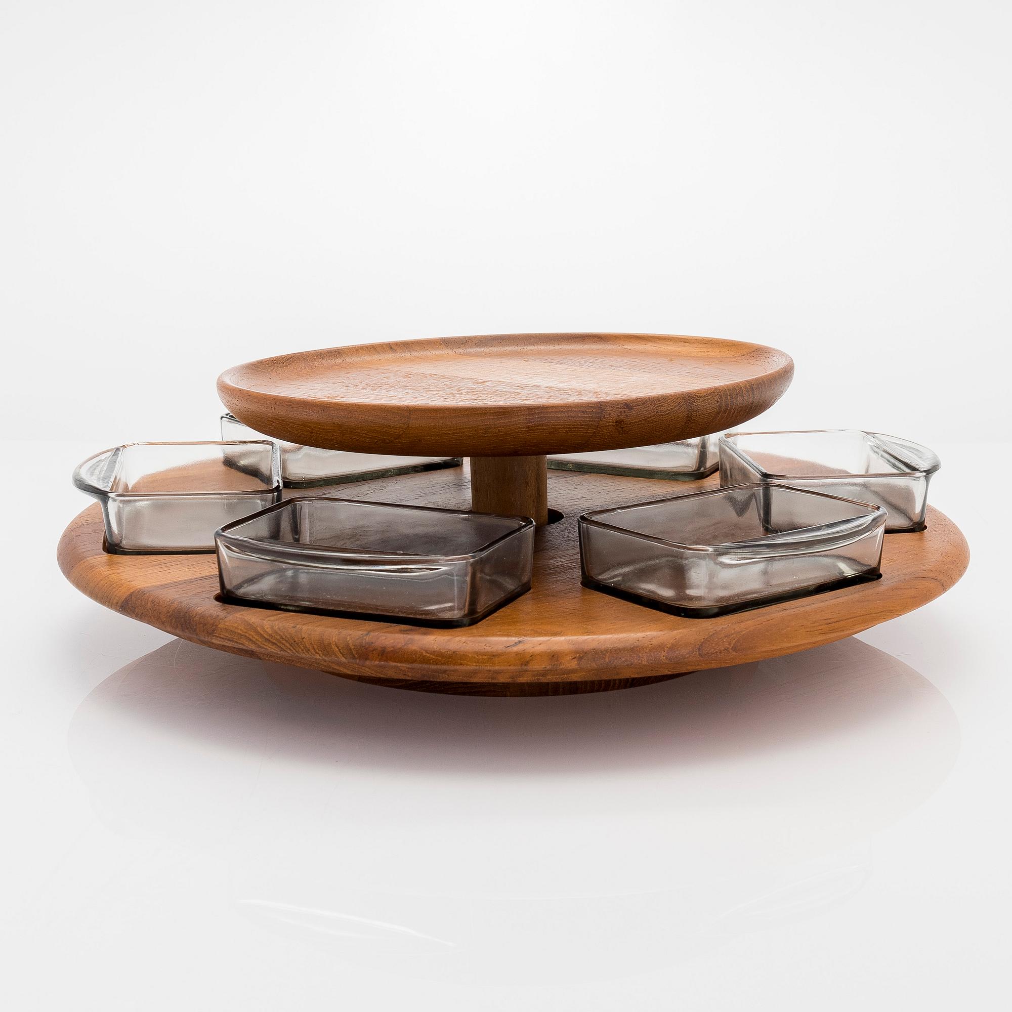 A 1960/70s serving tray 'Lazy Susan' for Digsmed, Denmark.