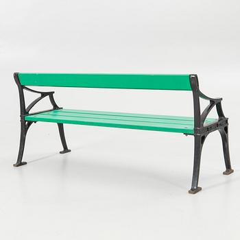 Garden bench, "Tessin", Tierp, Nola Stockholm, 20th century.