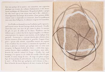 Periodicals, 9 pcs, "Derrière Le Miroir", published by Galerie Maeght.