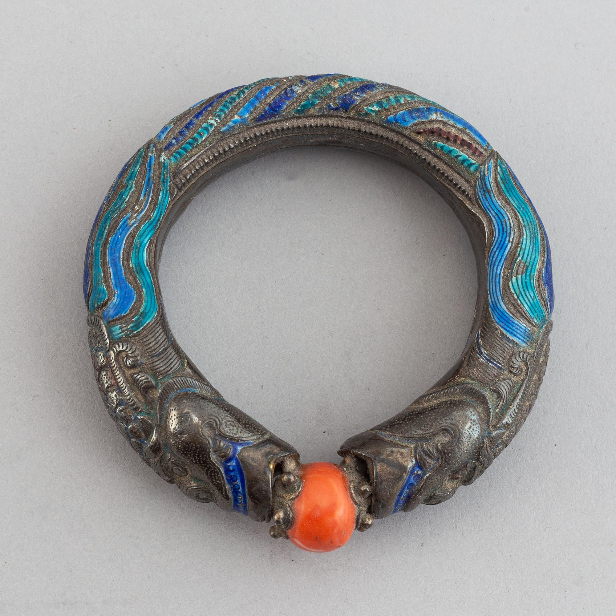 A group of Tibetan objects,  20th Century.
