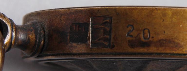 RESEIKON, pannå, ramen med otydl stämplar, Ryssland 1800-tal.