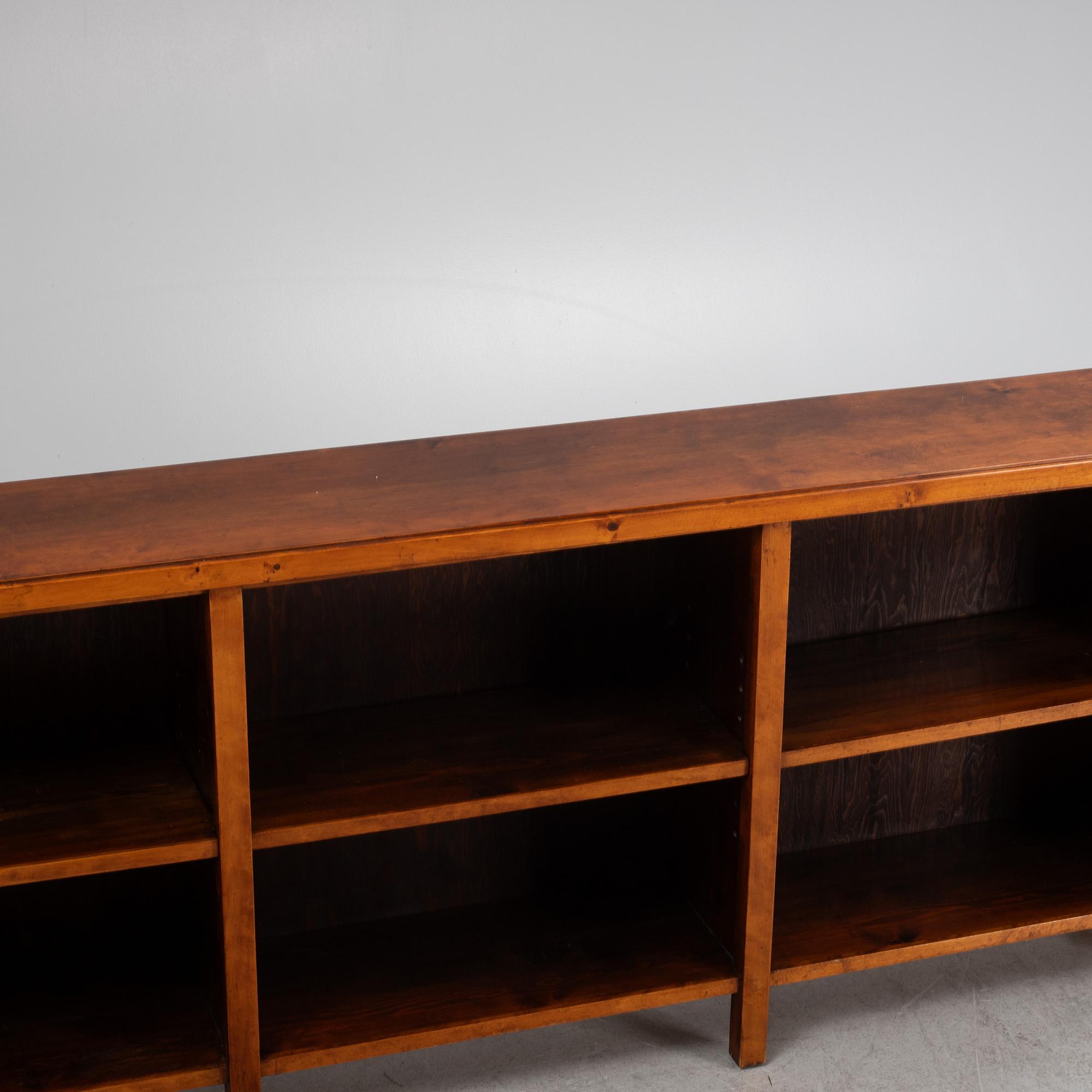 Bookshelf/sideboard, first half of the 20th century.