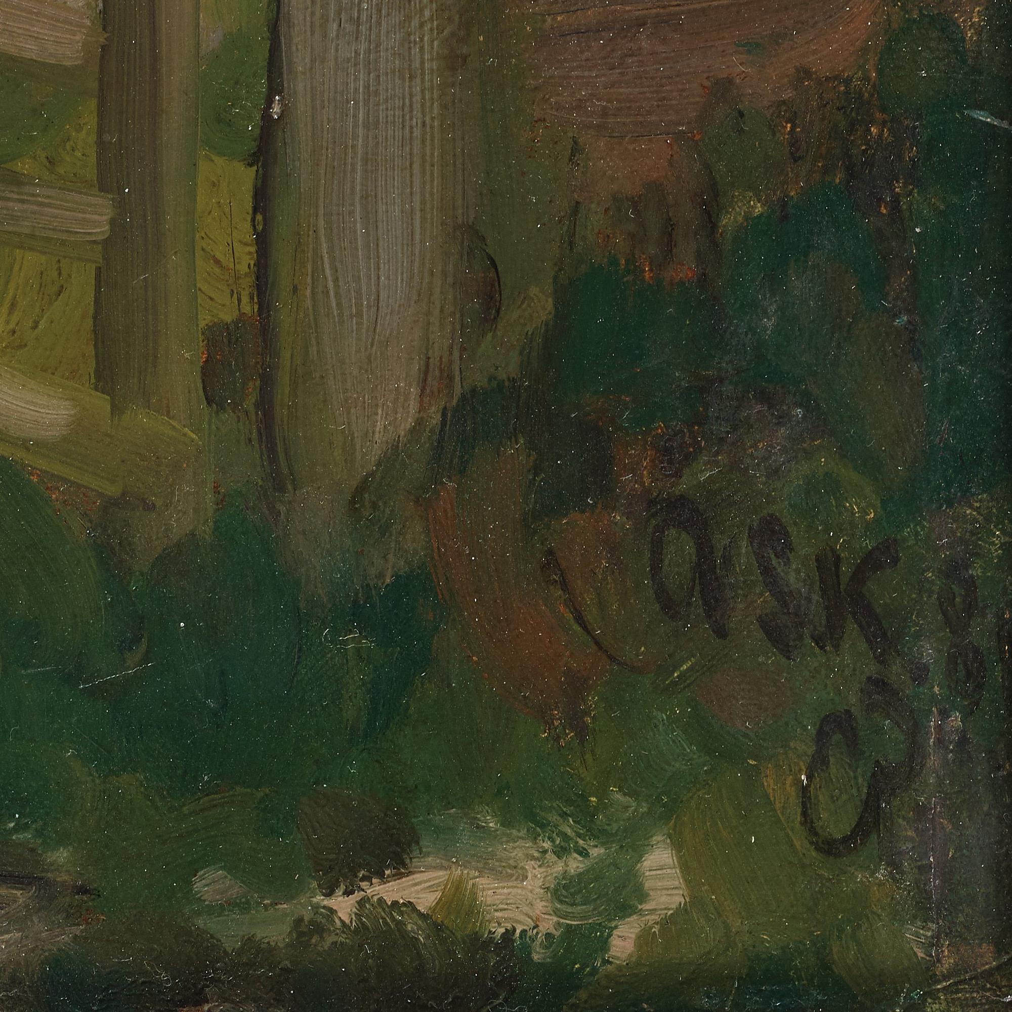 Eilif Peterssen, Afton, övre Ask.