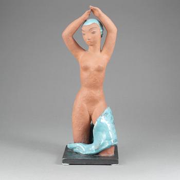 SKULPTUR, lergods, Tyskland, 1950-tal.