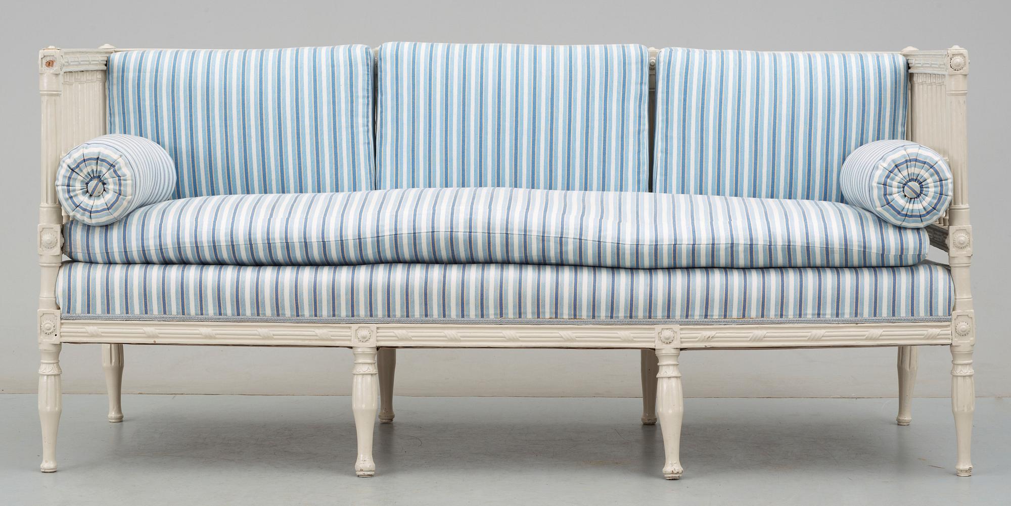 SOFFA, sengustaviansk, 1800-talets början.