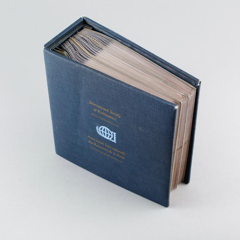 SAMLARMYNT, 36 st, sterlingsilver. Total vikt ca 1080 g.