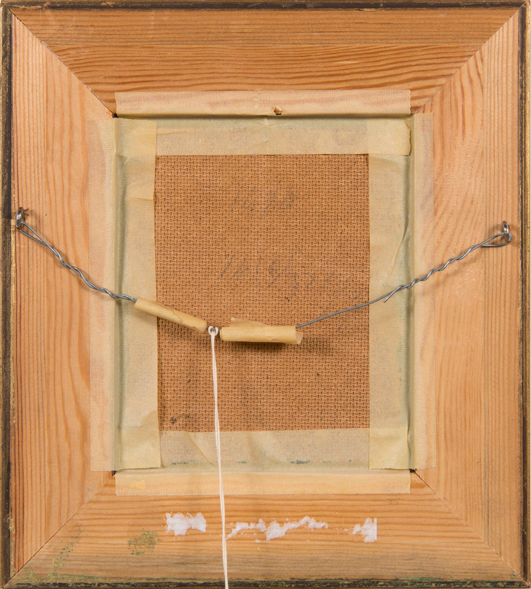 Unto Koistinen, öljy levylle, signeerattu ja päivätty 1975.