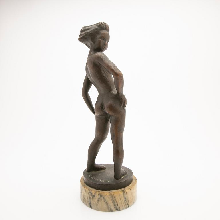 Sigge Berggren, Sculpture, female figure.