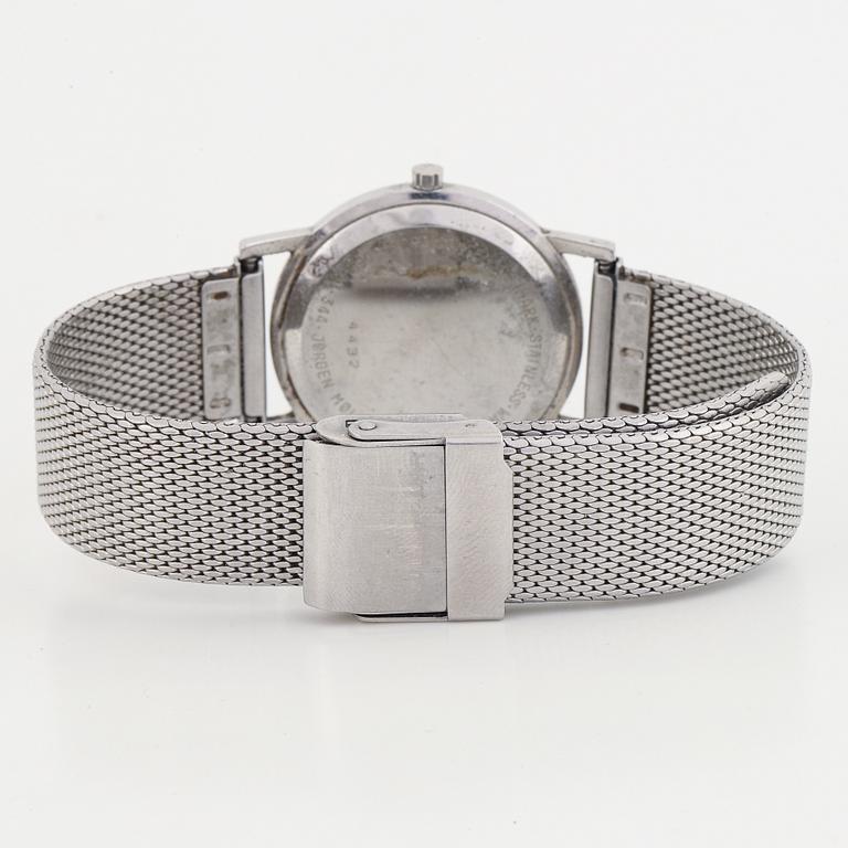 Georg Jensen, design Jörgen Möller, wristwatch, 30 mm.