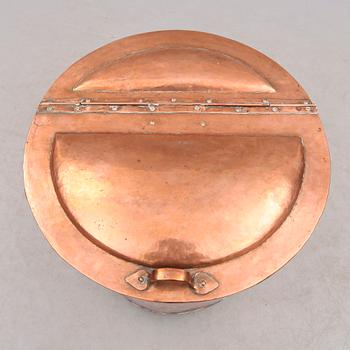 VATTENTUNNA, koppar, 1800-tal.