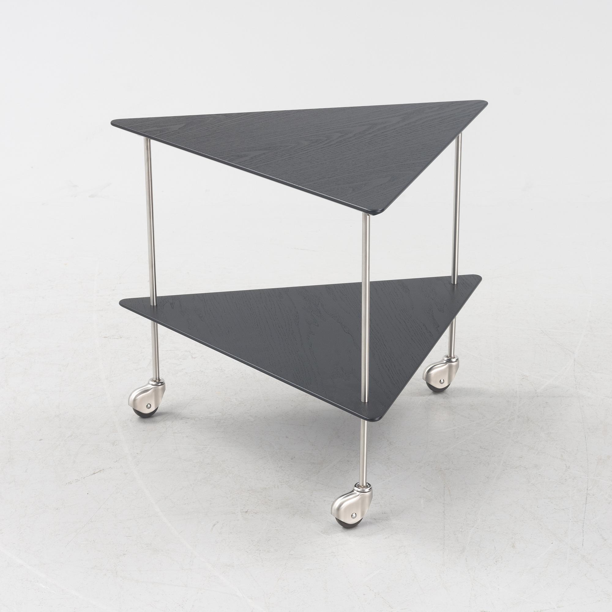 Arne Jacobsen, serveringsvagn, "Aj Trolley", Fritz Hansen.