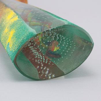 A unique glass sculpture by Kjell Engman.