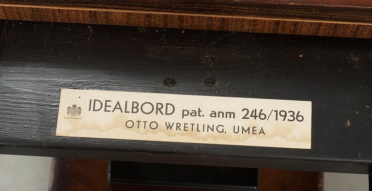 BORD, "Idealbordet", Otto Wretling, Umeå, 1930-tal.