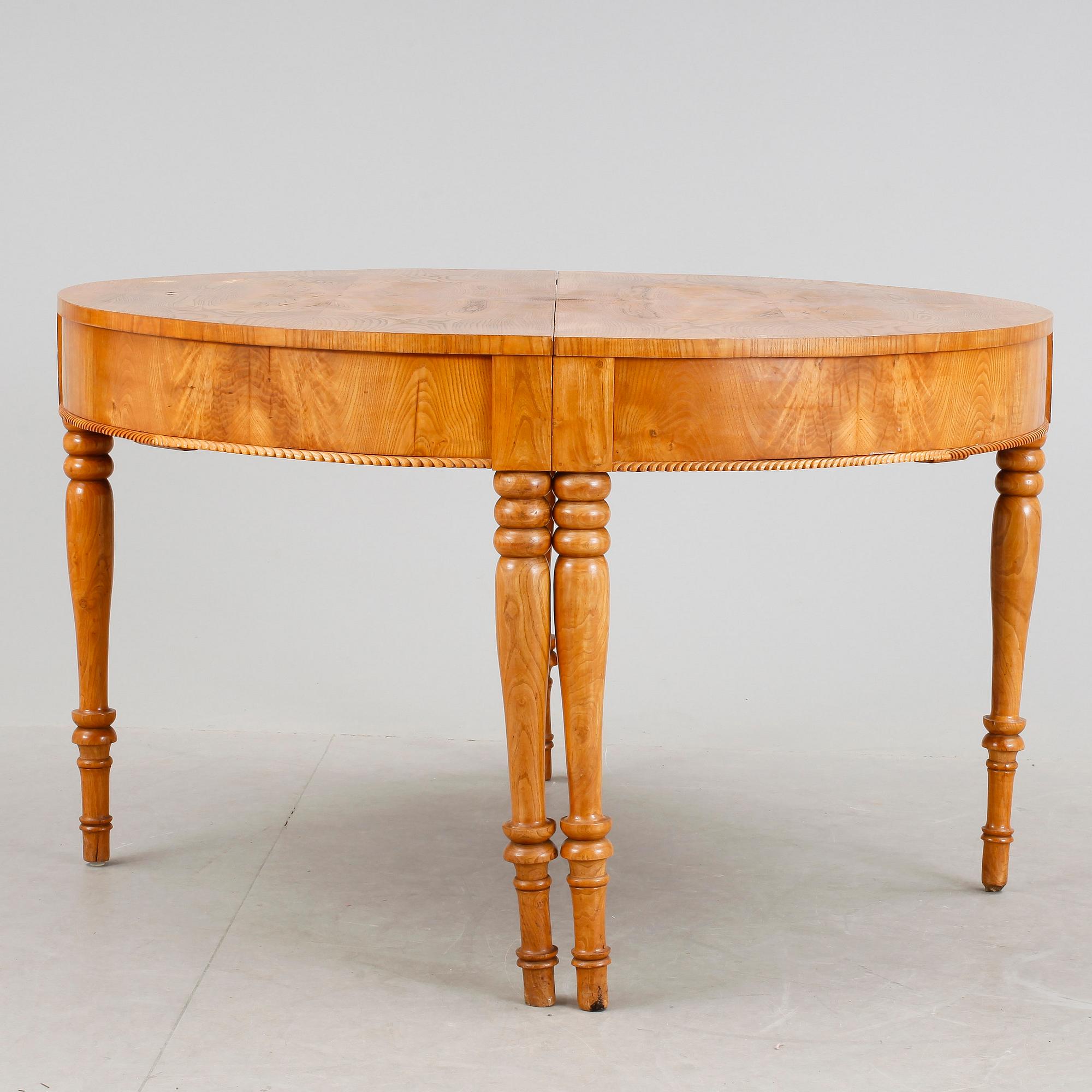 MATBORD, senempire, 1800-talets mitt.