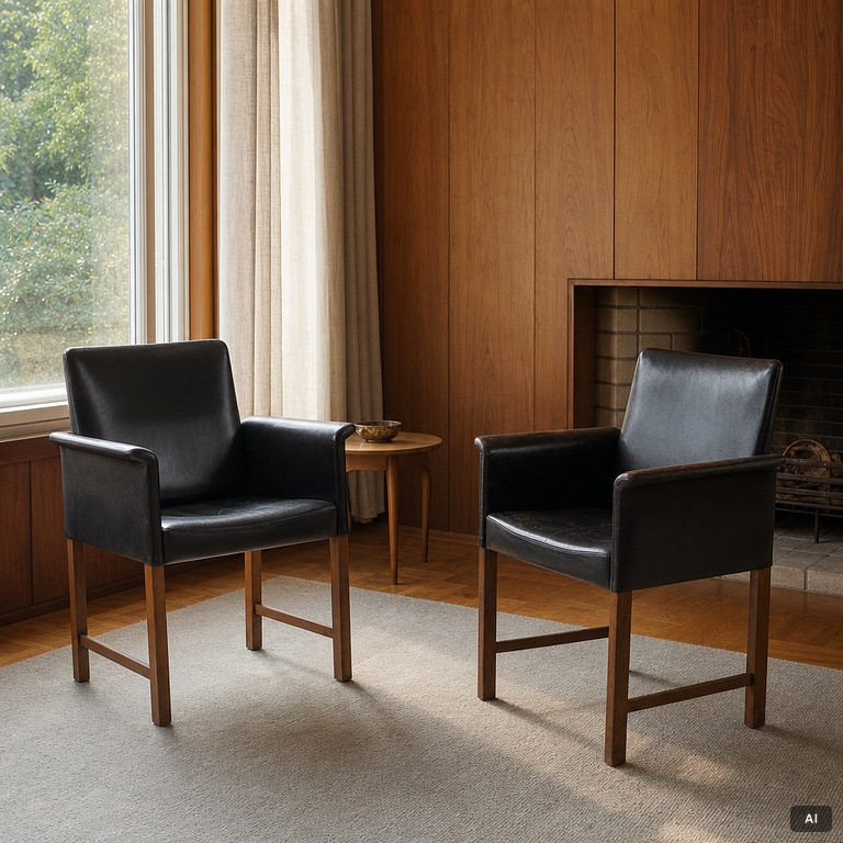 Hans Olsen, Armchairs, a pair, CS Furniture, Denmark, 1960s.