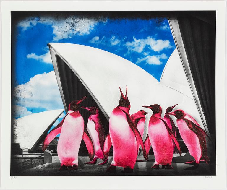 LARS TUNEBO, PORTFOLIO,  "Capital mysteries", 4 giclée, 2018, signed 27/160.