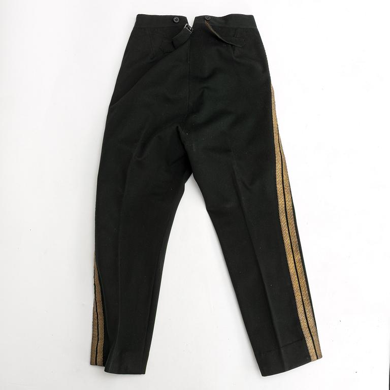 Uniform for a forester, dated 1901.