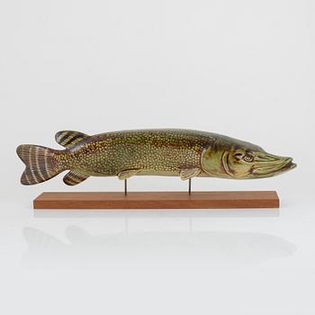 Sven Wejsfelt, figurine/sculpture, stoneware, signed in the clay S W. Gustavsberg, late 20th century.