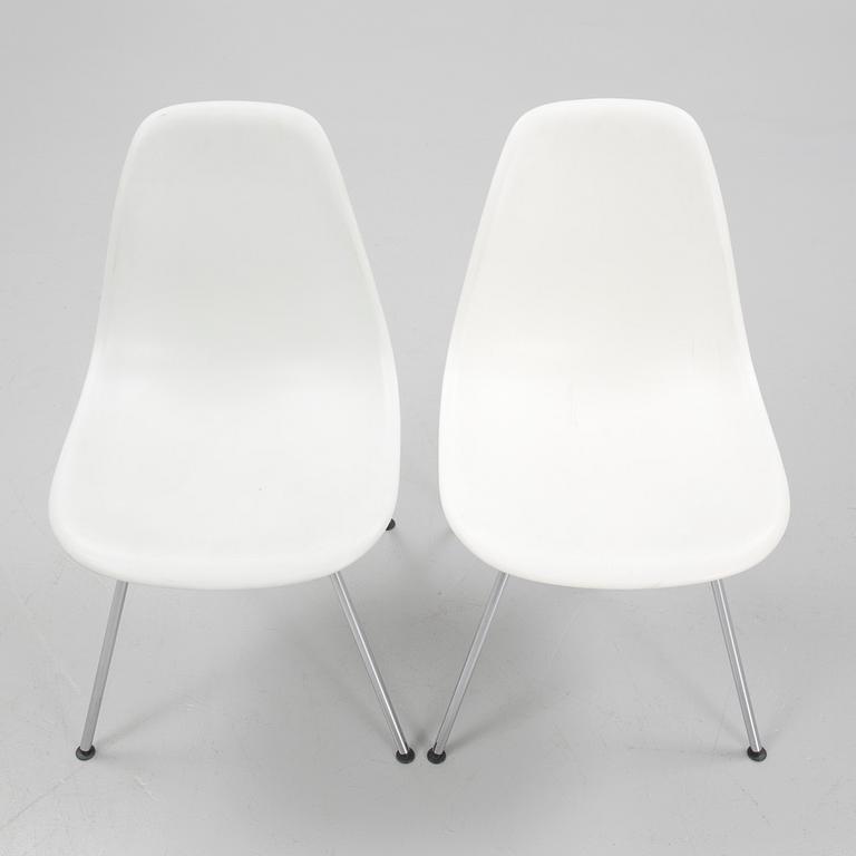 Charles & Ray Eames, six 'DSX Plastic chair", Vitra.