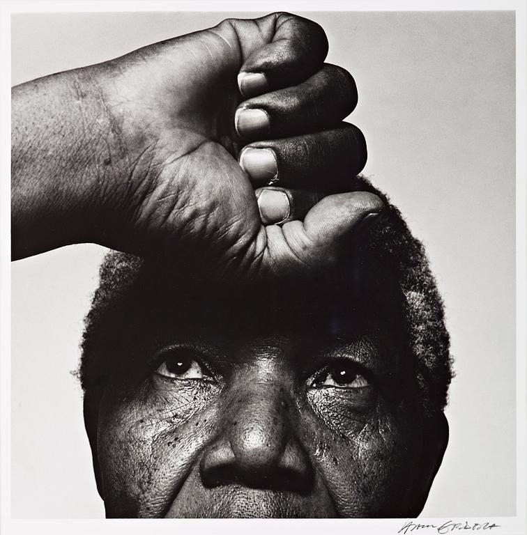 Hans Gedda, "Nelson Mandela", 1990.