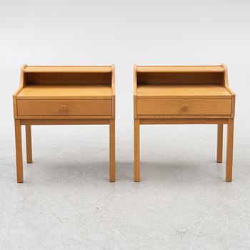 A pair of nightstands, 1960s.