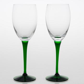 SAARA HOPEA, VIINILASEJA, 12 kpl, "Traviata", Nuutajärvi.