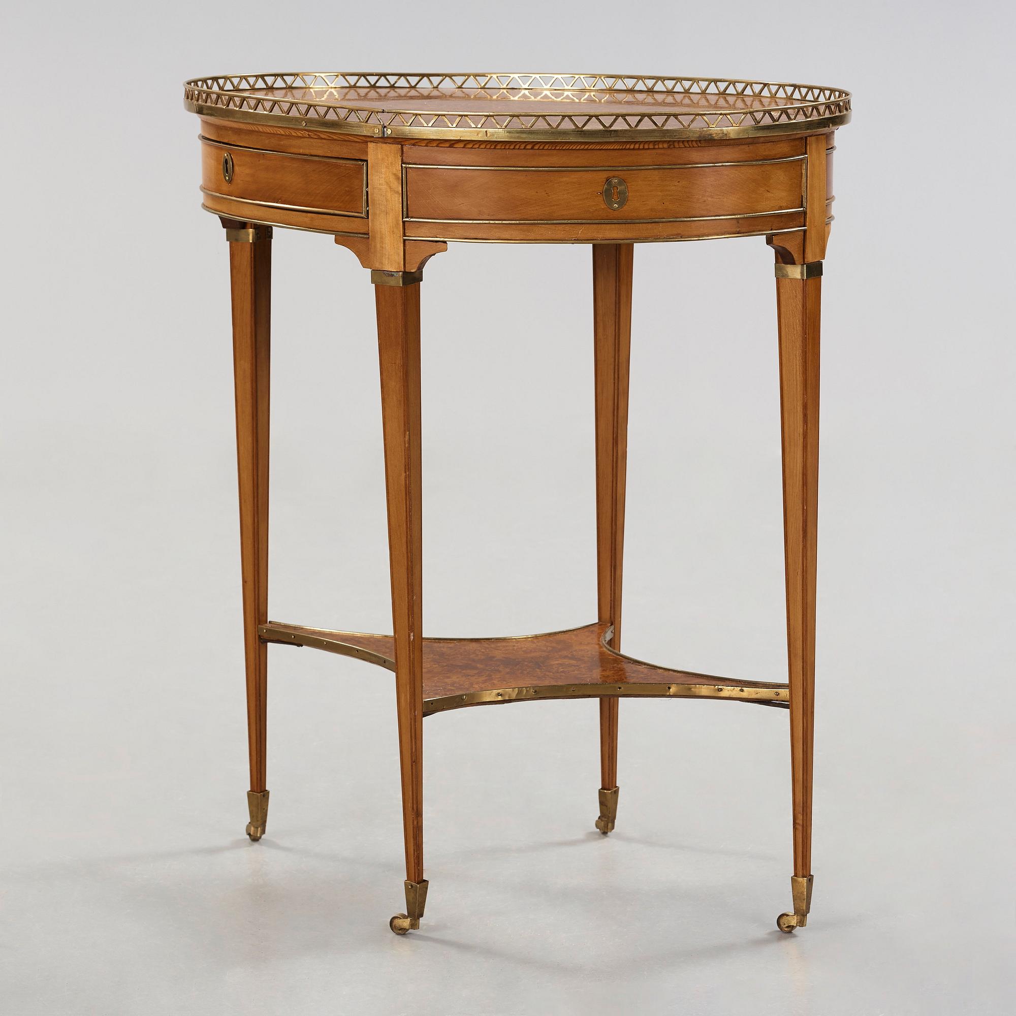 Lorentz Lundelius, A late Gustavian late 18th century table by Lorentz Lundelius, master 1776.