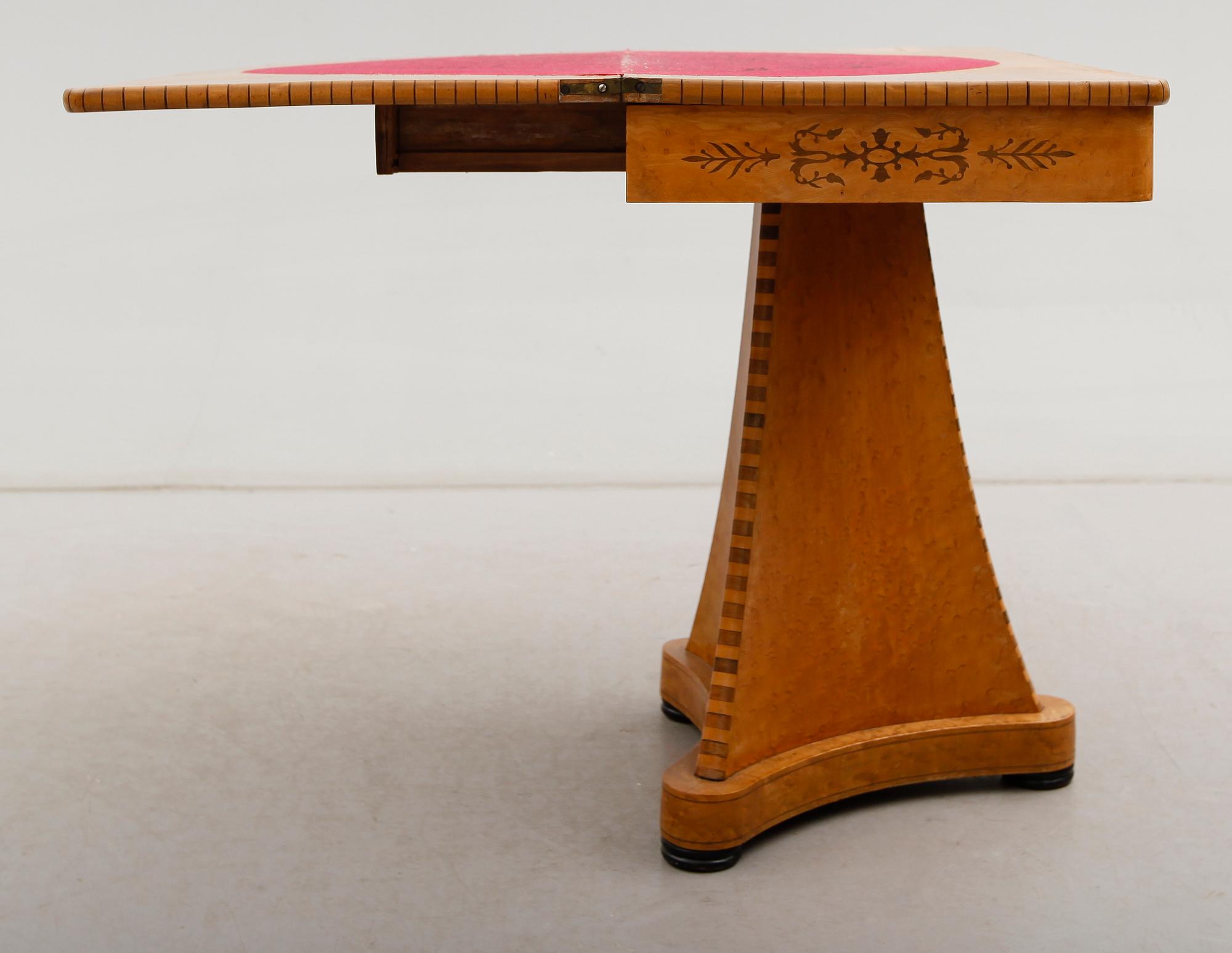 SPELBORD, empirestil, 1800-talets andra hälft.