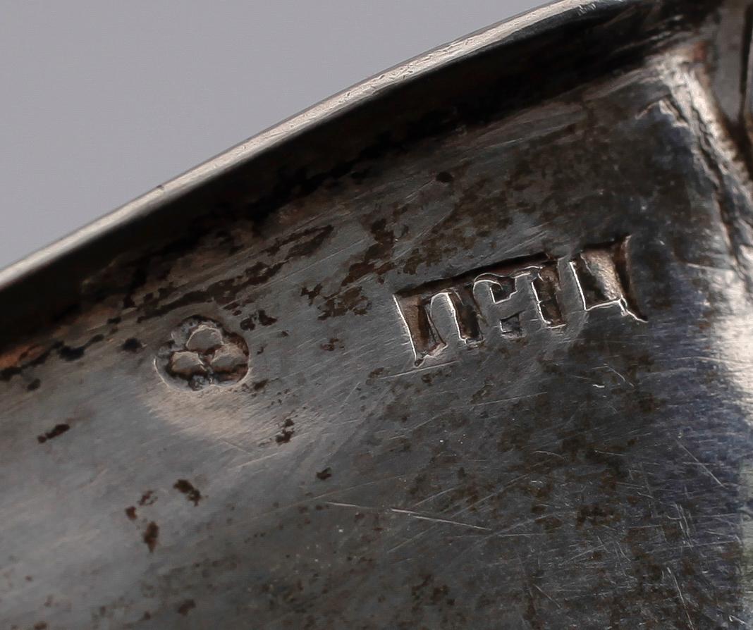 KÅSA, silver, Johan Henrik Leffler, Falun 1799-1836. Vikt ca 52 g.