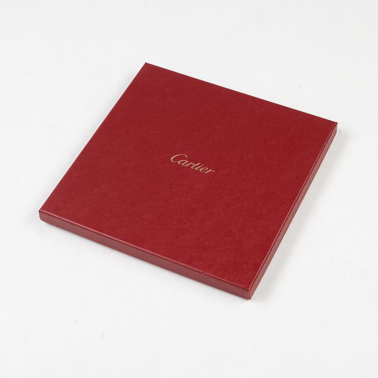 Cartier, a twill silk scarf.