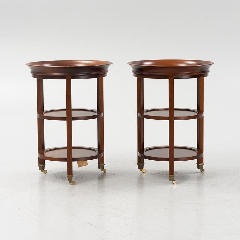 A pair of side tables, France, later part of the 20th Century.