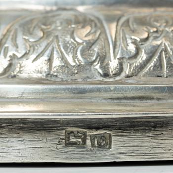 An Empire silver teapot, Northern Europe, first half of the 19th century.