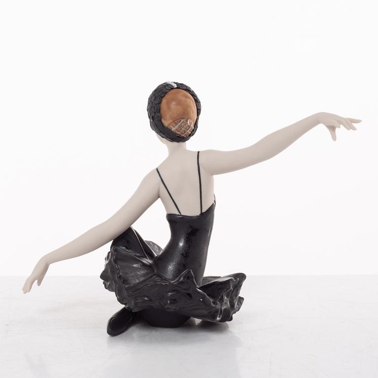 Lladró, figurines, 2 pcs, José Puché, "Dreams of Ballerina" and José Luís Alvarez, "Mysterious Ballerina", Spain.