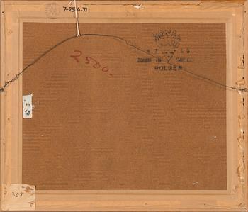 Torger Enckell, oil on board.