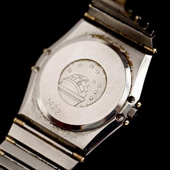 ARMBANDSUR, stål, Omega Constellation, Chronometer, Quartz.