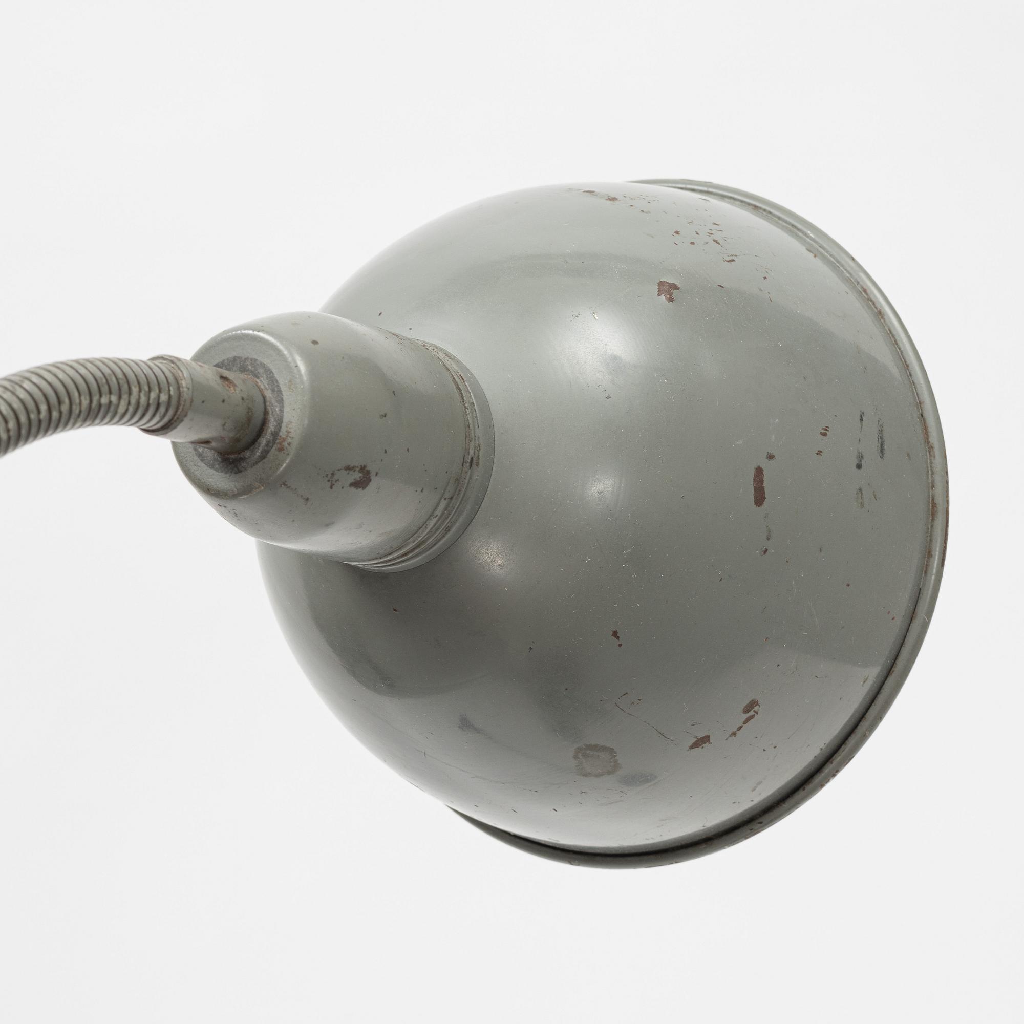 A pair of industrial wall lamps, Elektroinstala Jílové, Czechoslovakia, mid 20th Century.